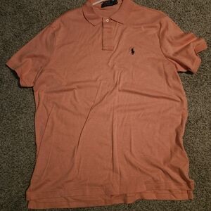 Ralph Lauren Men's Coral Polo Shirt